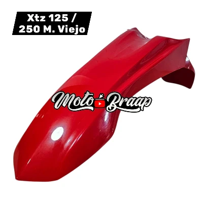 PL XTZ 125 / PL XTZ 250 M. Viejo guardabarro Rojo SPD