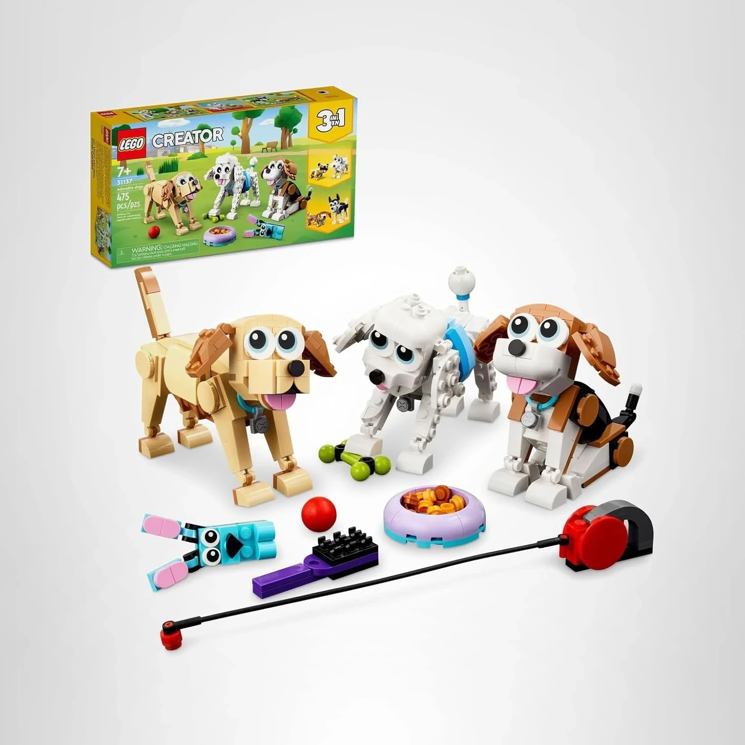LEGO Creator 3 en 1: Adorables Perros 