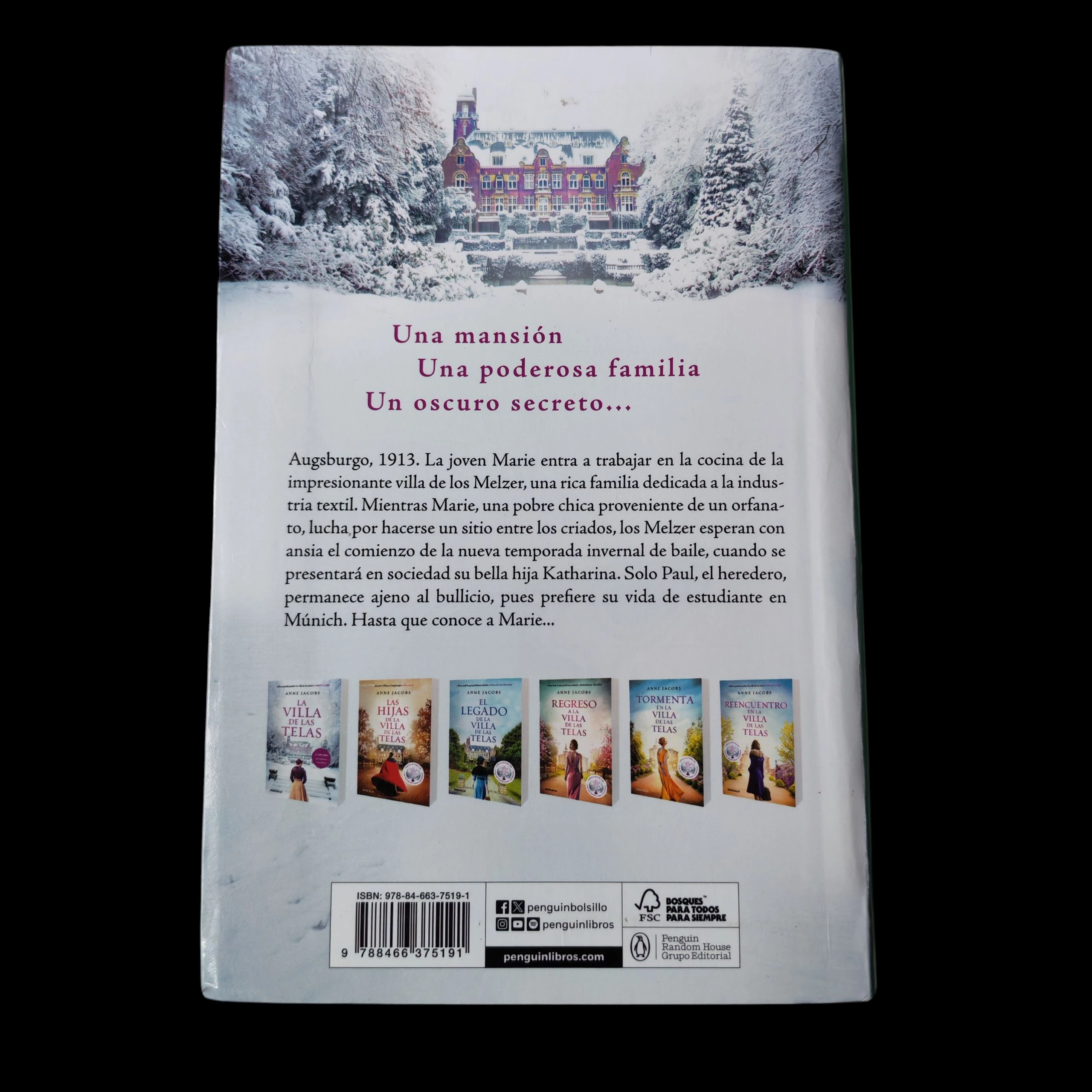 La villa de las telas, Anne Jacobs usado  2