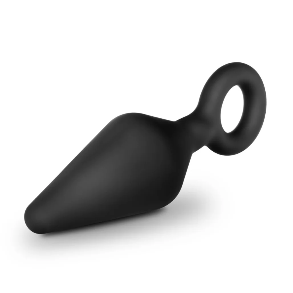 Anal Adventures Platinum – Silicone Loop Plug Kit – Black 3