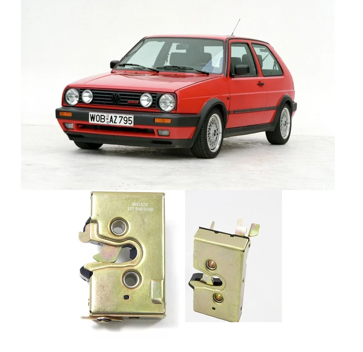 Chapa de puerta Vw Golf / Jeta A2 1980-1994 20913