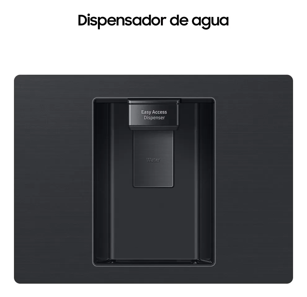 Heladera Samsung Rt42 Inverter 407 L Black Dispenser 5