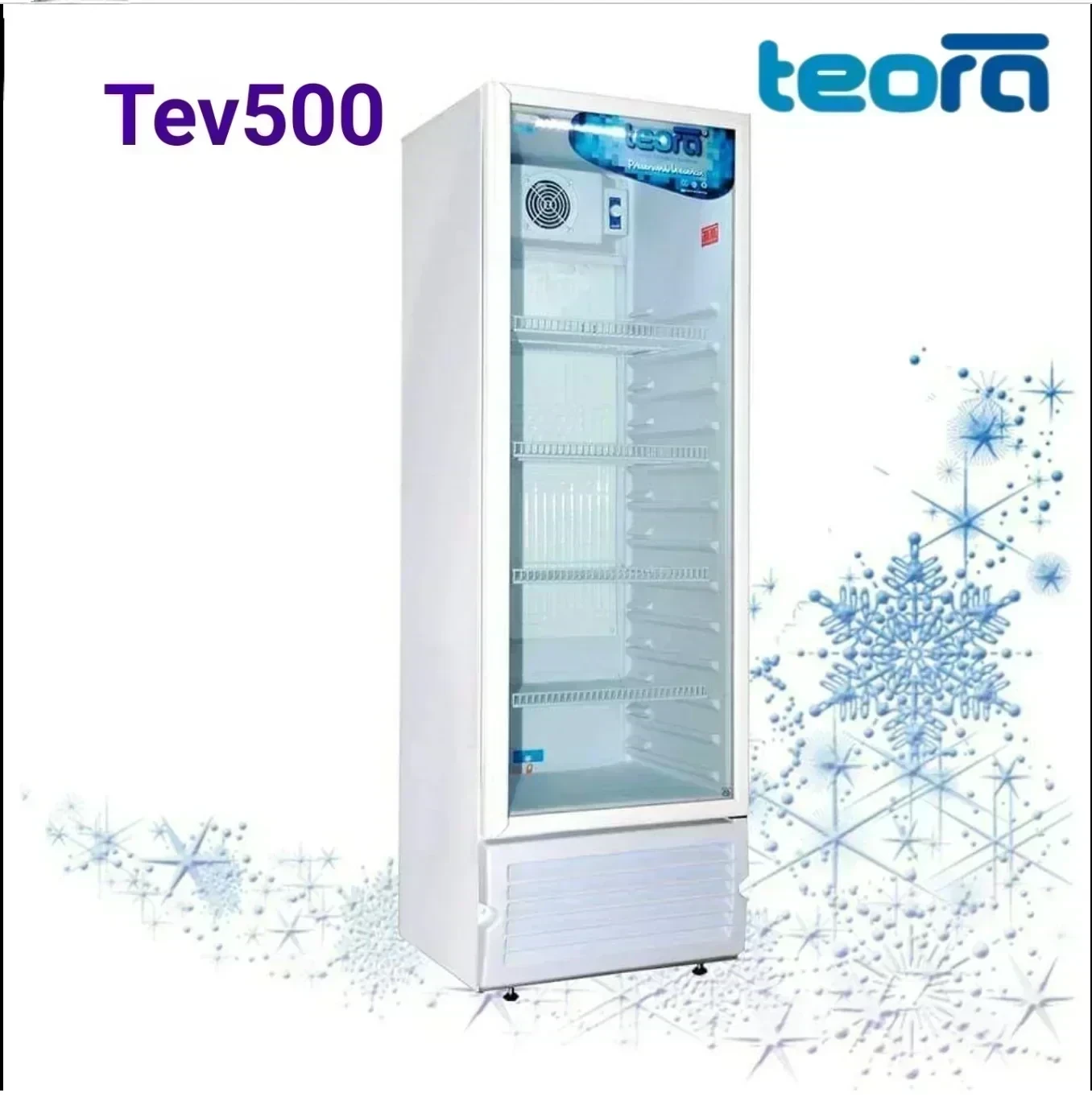 Heladera Exhibidora Teora Tev 500 450lts 