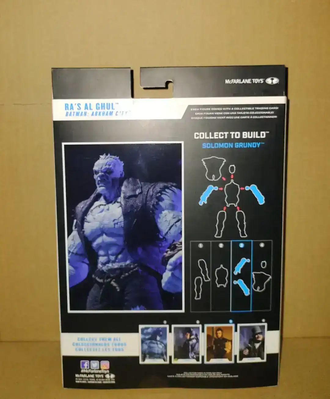 Mcfarlane DC Multiverse RA'S AL GHUL (BATMAN: ARKHAM CITY BUILD-A) 2