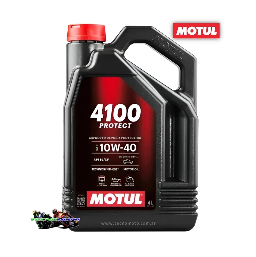 ACEITE MOTUL AUTO 4100 PROTECT 10W40 4LT -13177