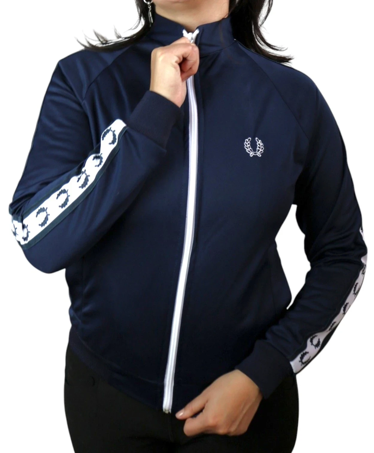 Chaqueta deportiva azul oscura 