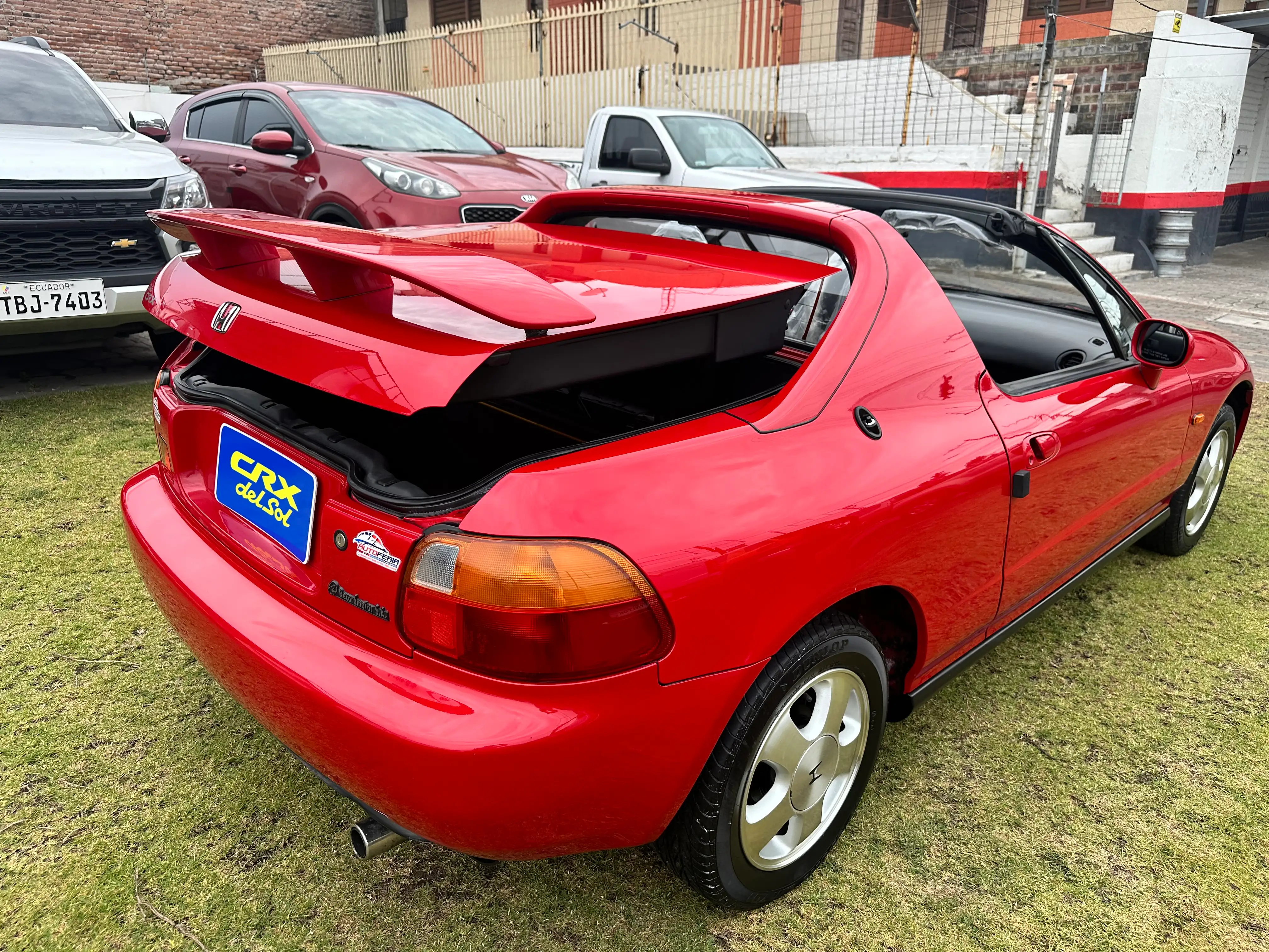 Honda del sol año 93 4