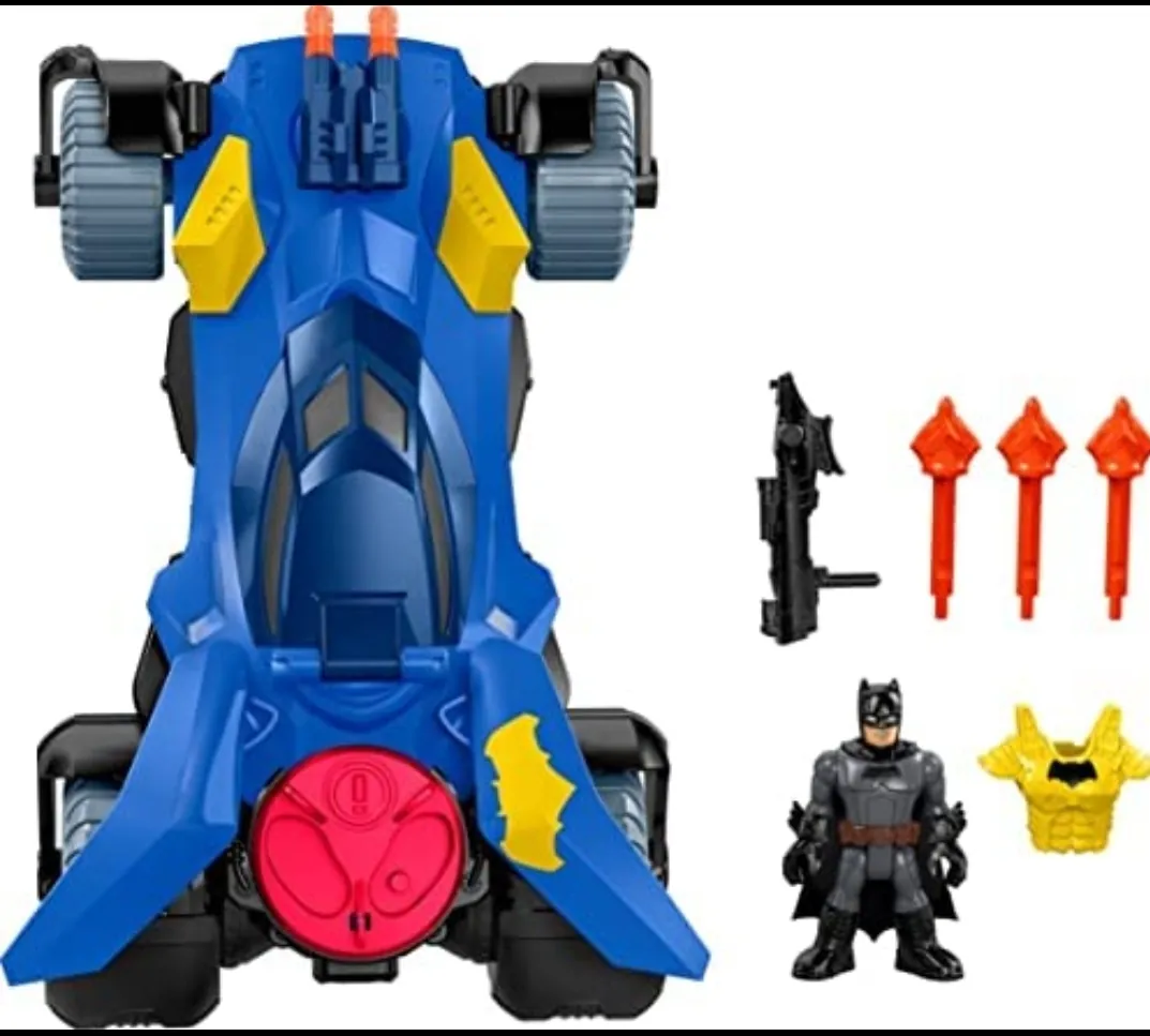 Vehículo de Juguete Imaginext DC Super Friends Batimóvil 3
