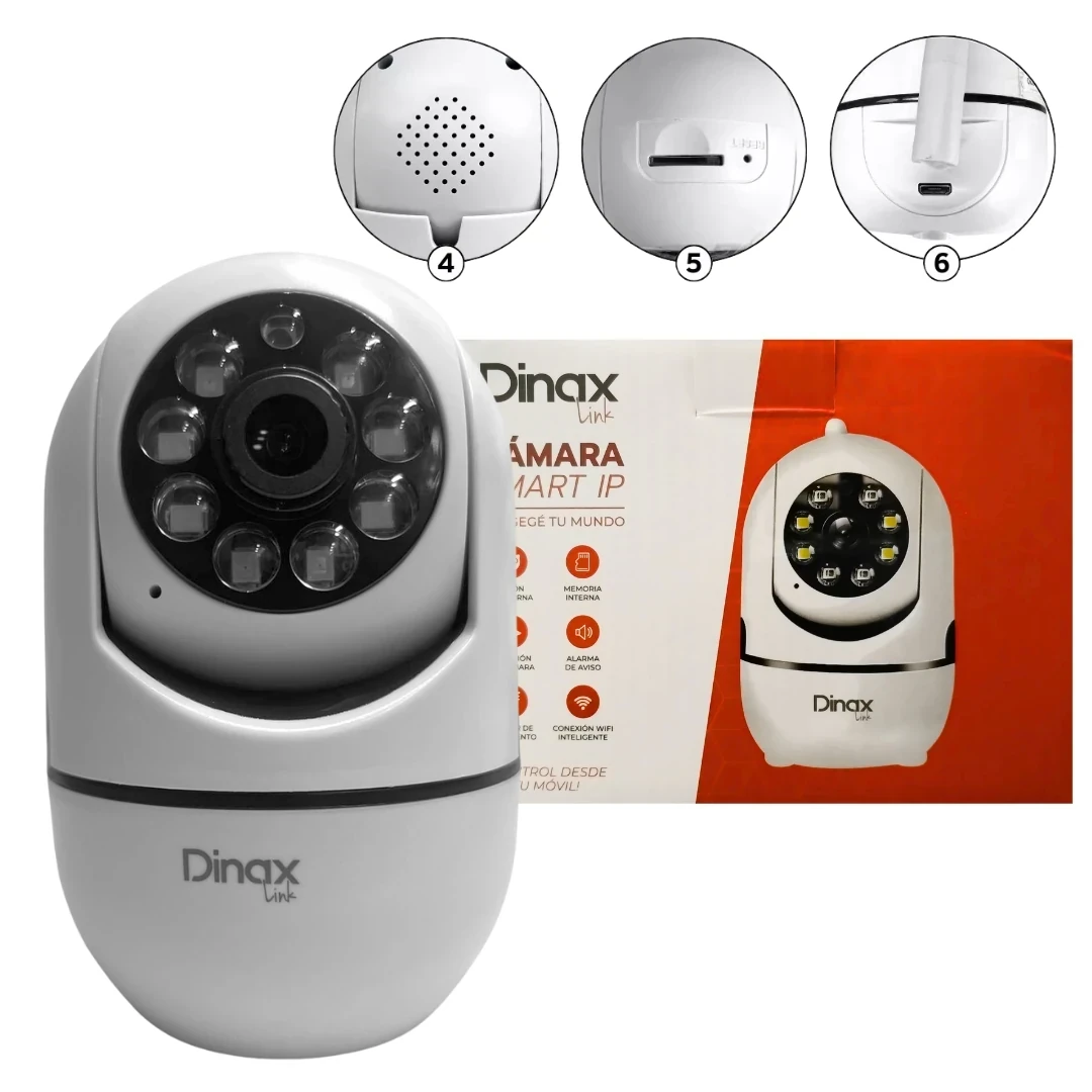 Camara DINAX Smart ip.  WiFi Domo 
