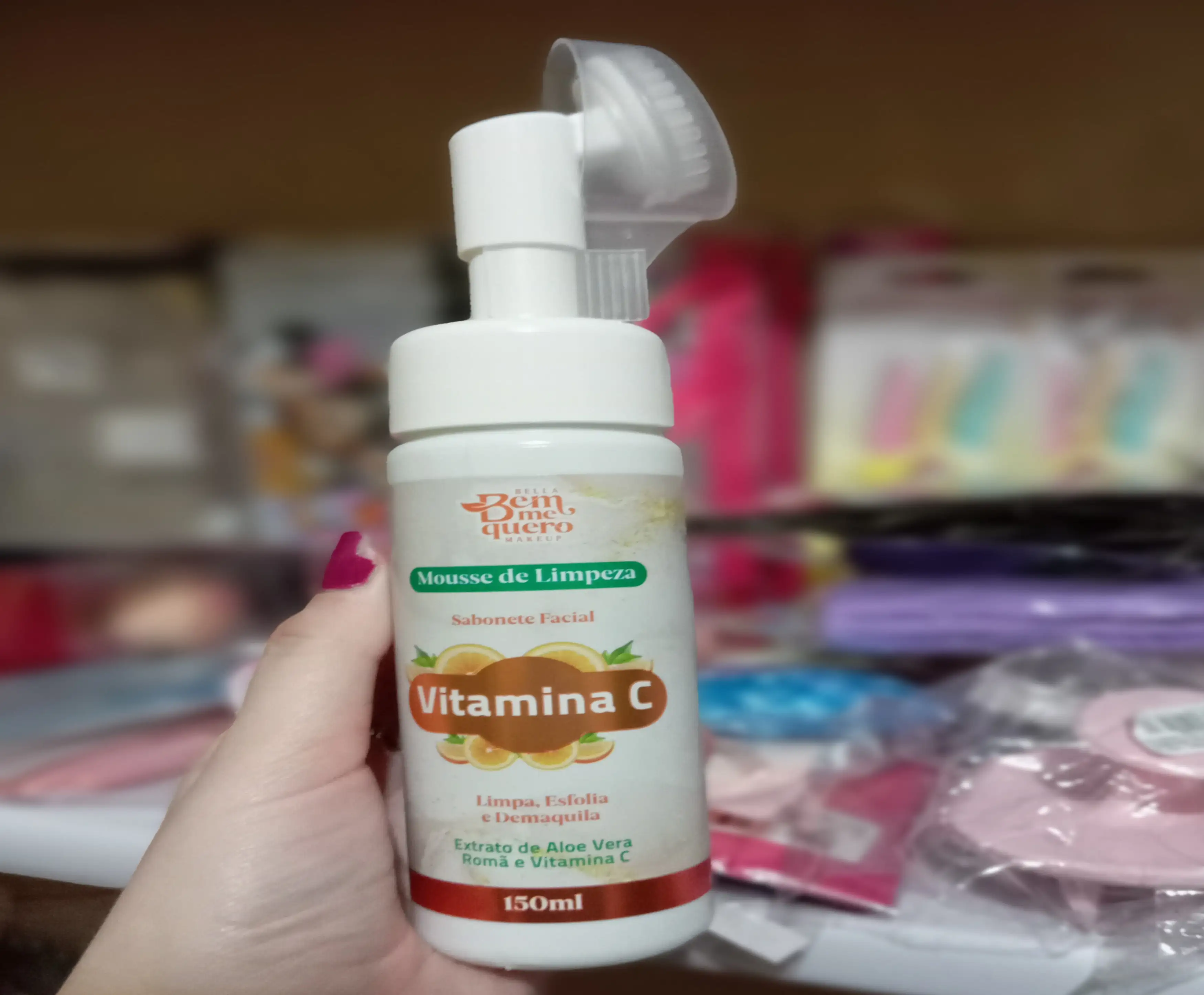 Mousse micelar de Vitamina C -Bem Me Quero