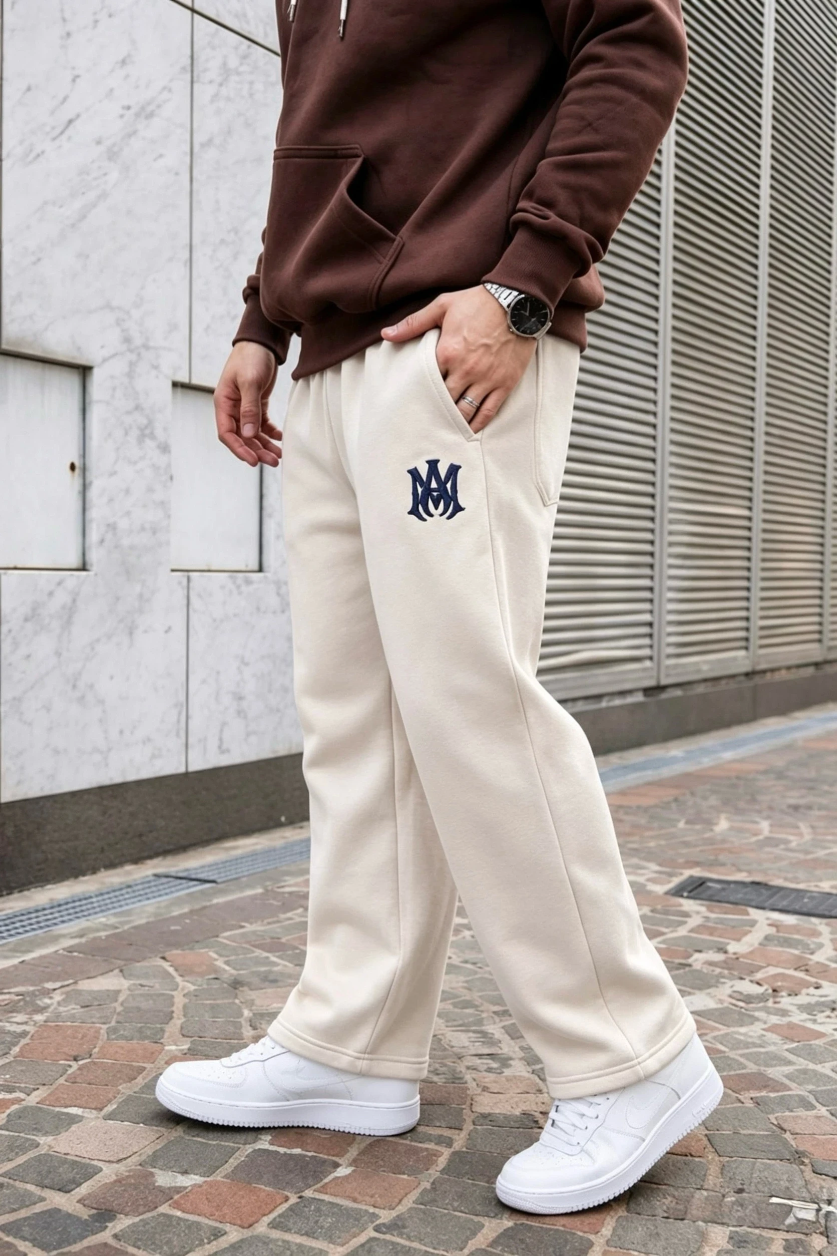 PANTALONES RECTOS FRISA INVISIBLE