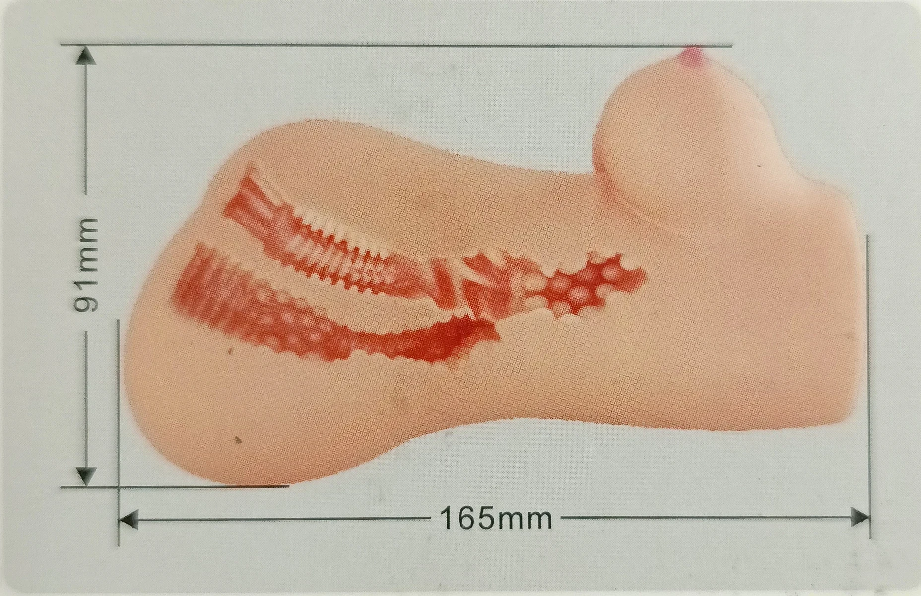 Masturbador vagina y ano con suave textura 2