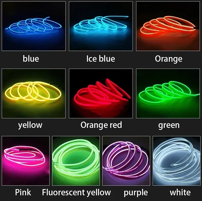 Luces neón para Carro  3