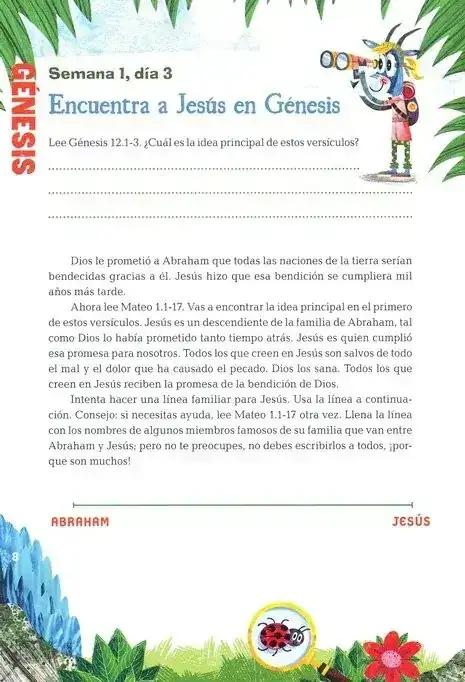 Busca y Explora, Devocionales para niños 4