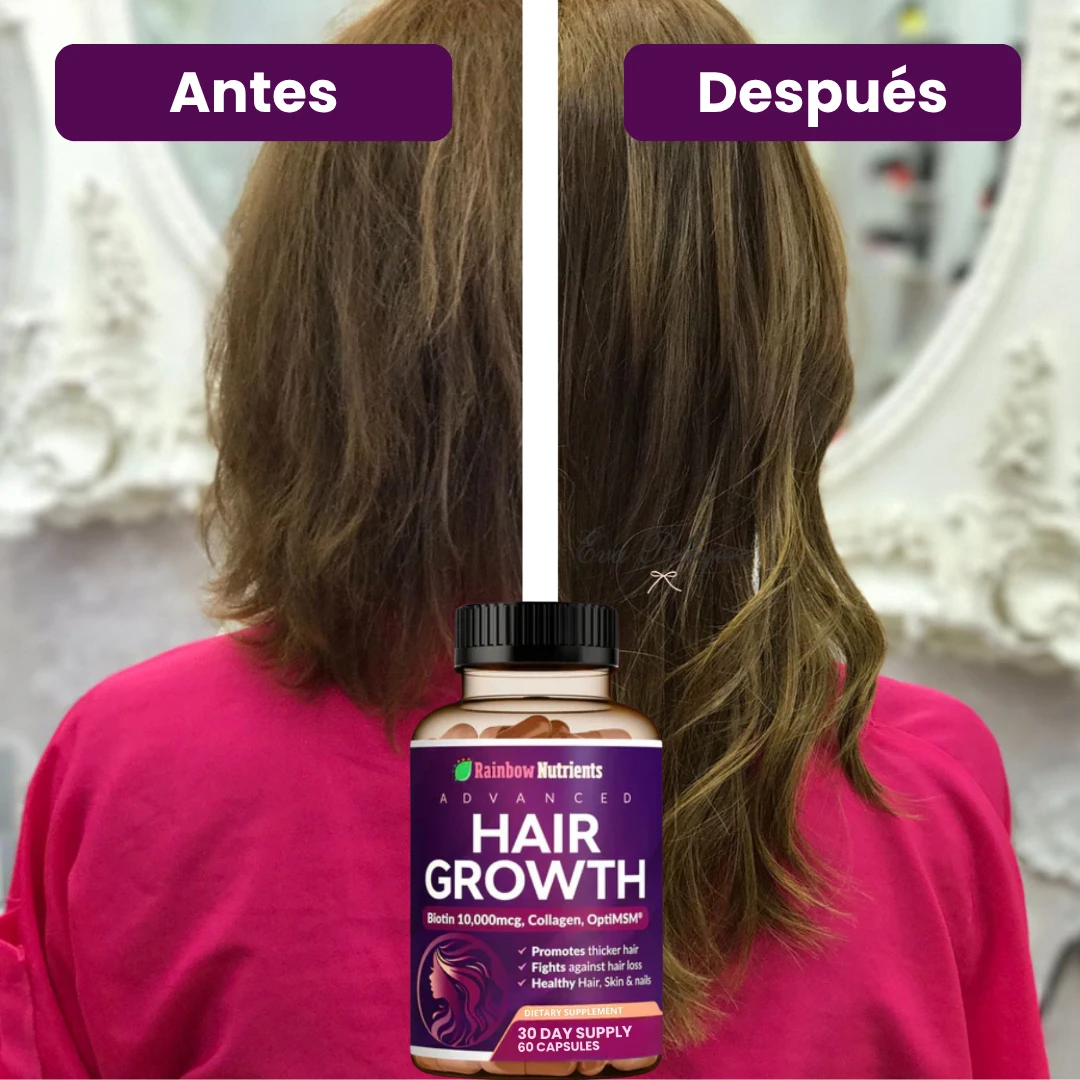 Vitamina para el cabello, Piel y uñas - HAIR GROWTH 2