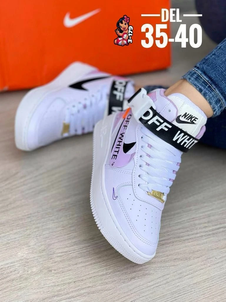 Nike Off White Blanco Violeta