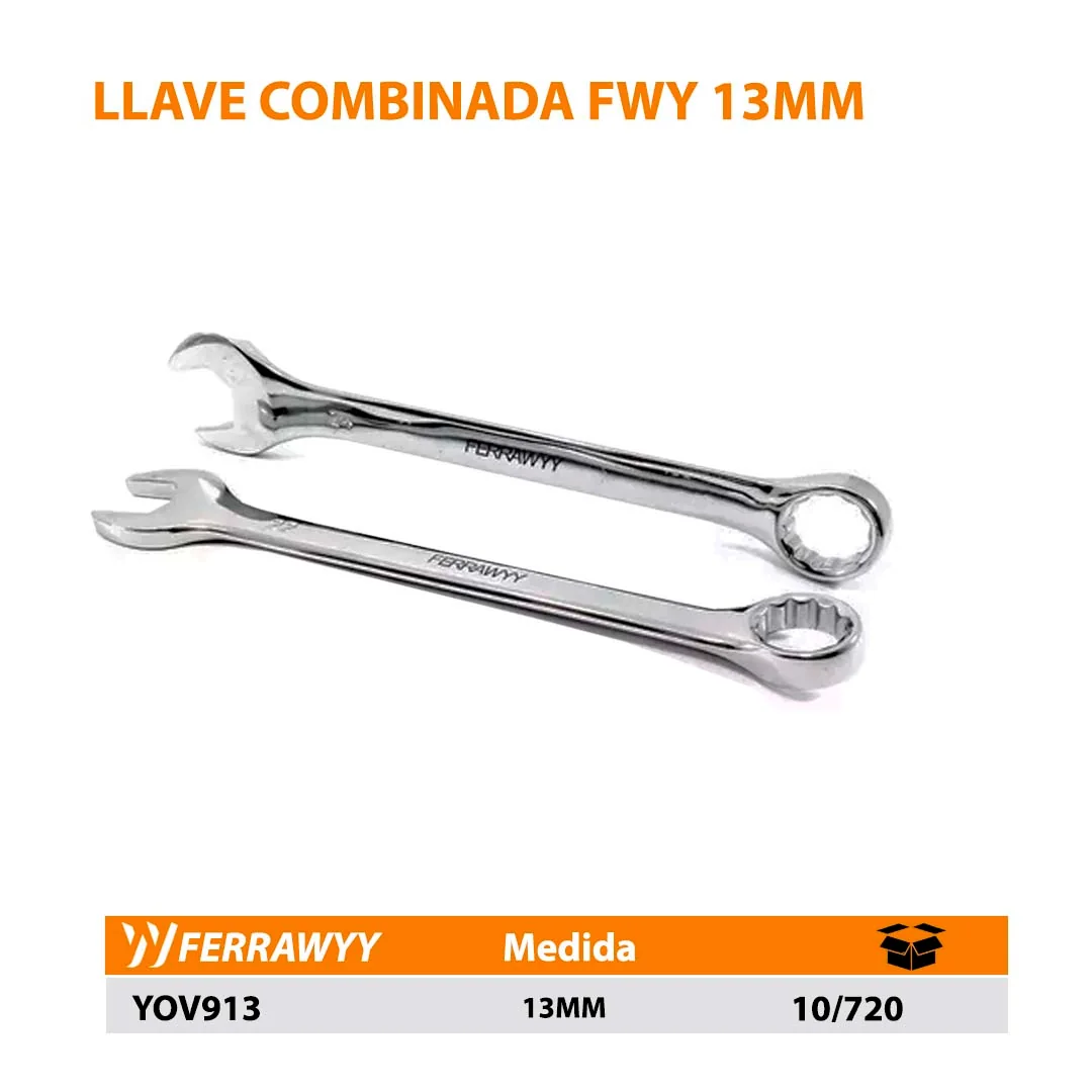 LLAVE COMBINADA FWY 13MM
