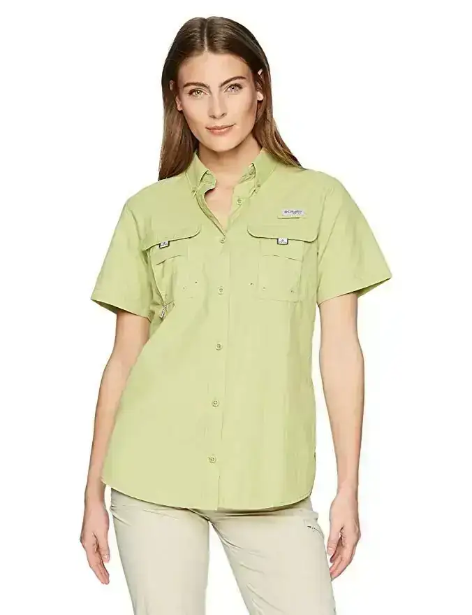 Camisa manga corta mujer