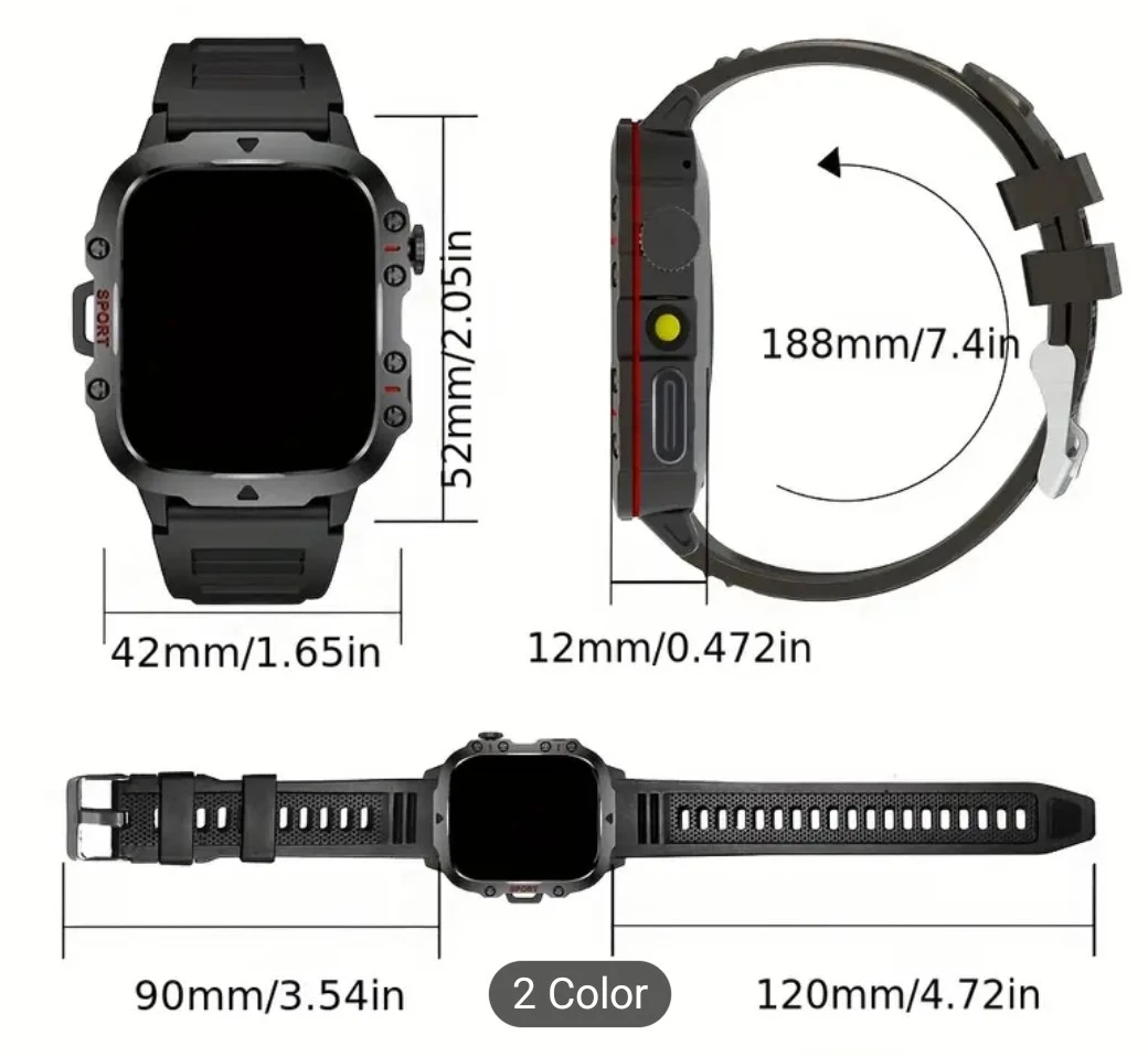 Smartwatch unisex inteligente  4