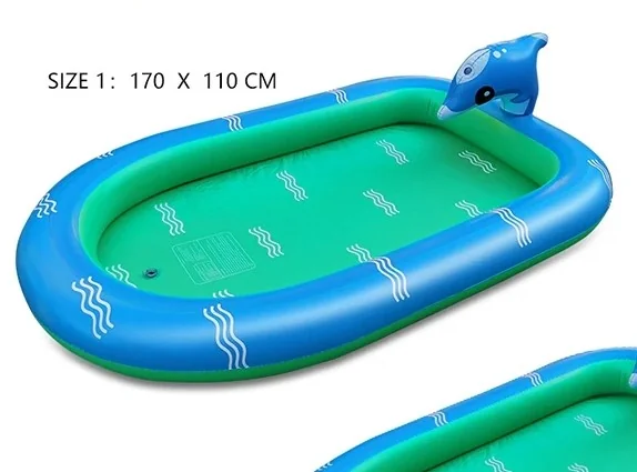 PISCINA CON ASPERSORES DELFÍN  4