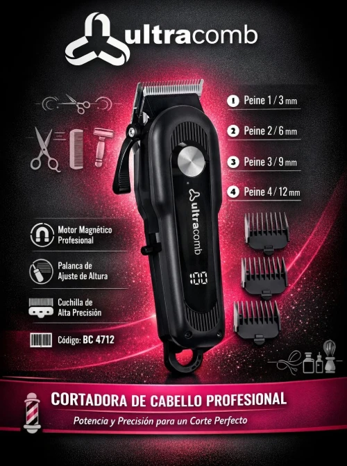 CORTADORA DE CABELLO ULTRACOMB 