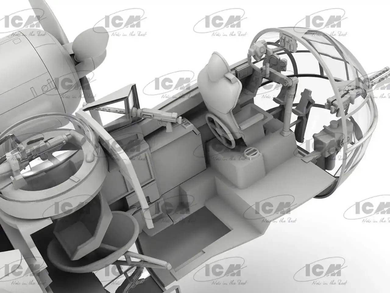 1/48 ICM Dornier Do 217K-1 WWII German Bomber 2