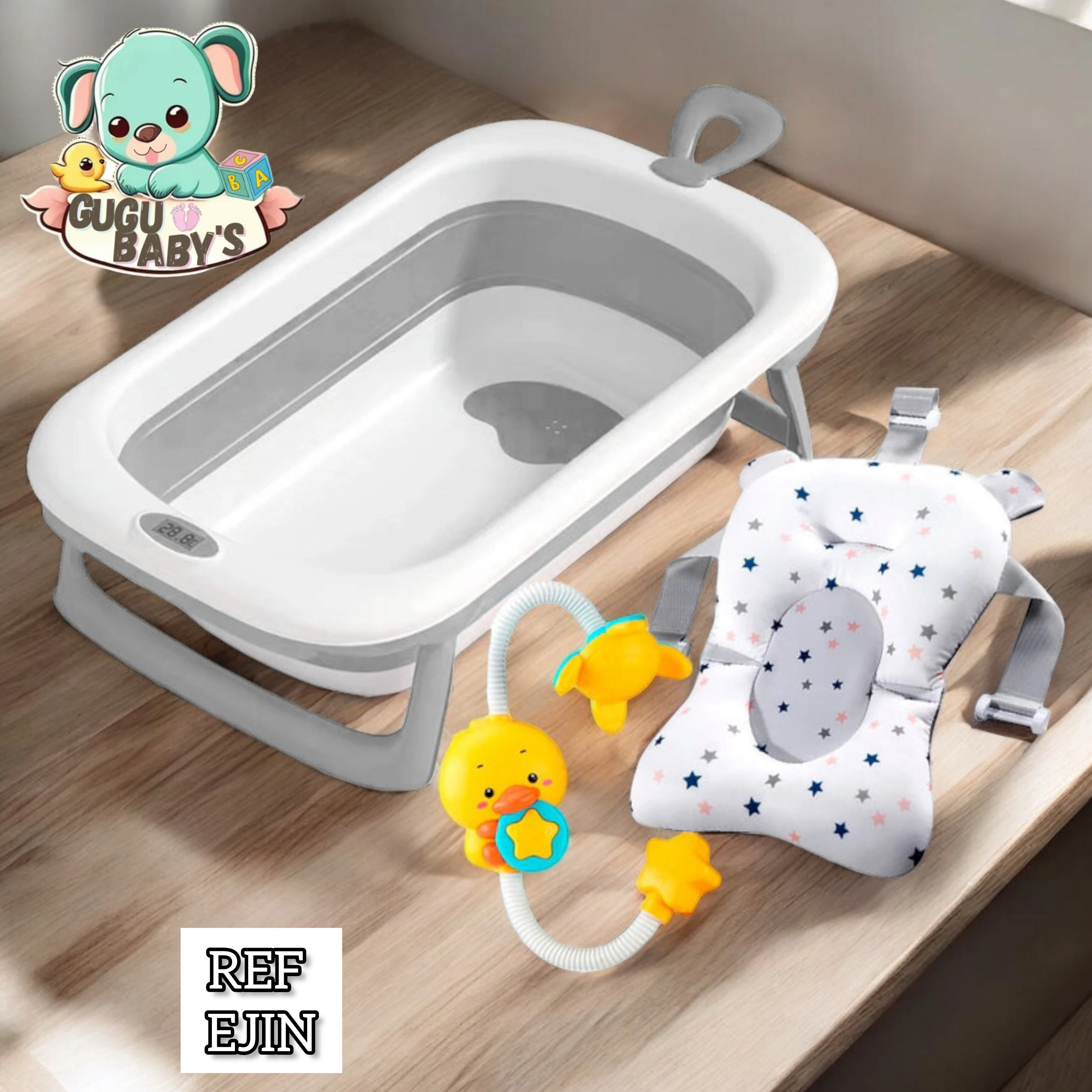 TINA PLEGABLE CON DUCHA