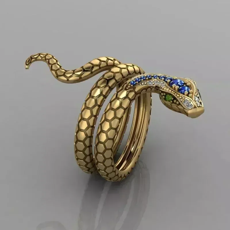 ANILLO SERPIENTE ELEGANTE  3