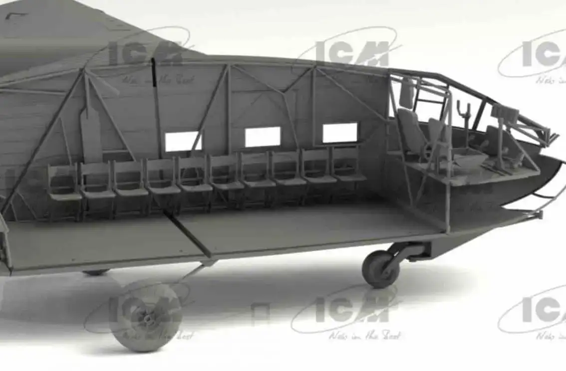 1/48 ICM Gotha Go 242B, Landing Glider 4