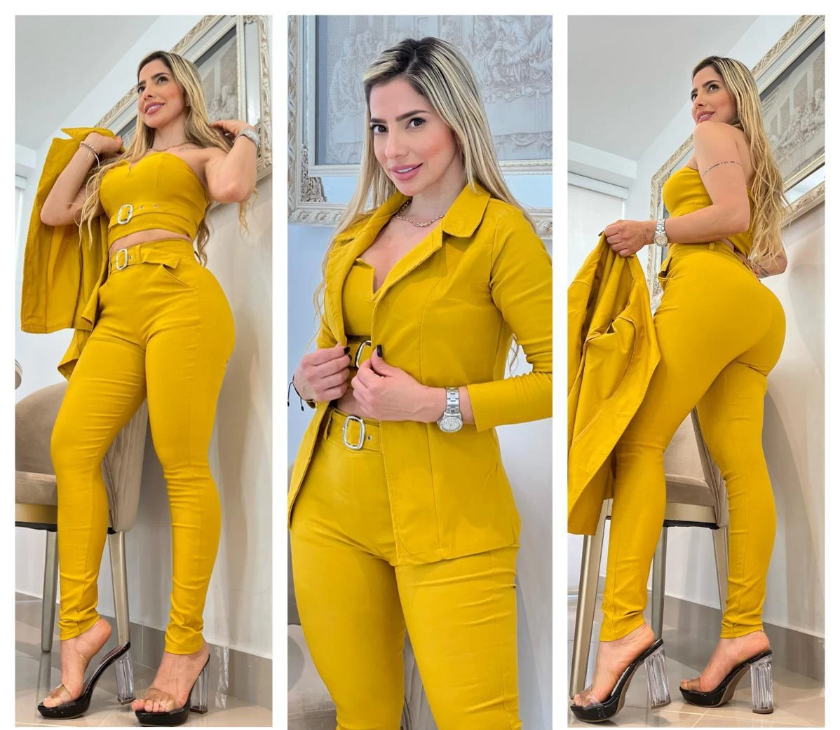 Conjunto 3 piezas para mujer  4