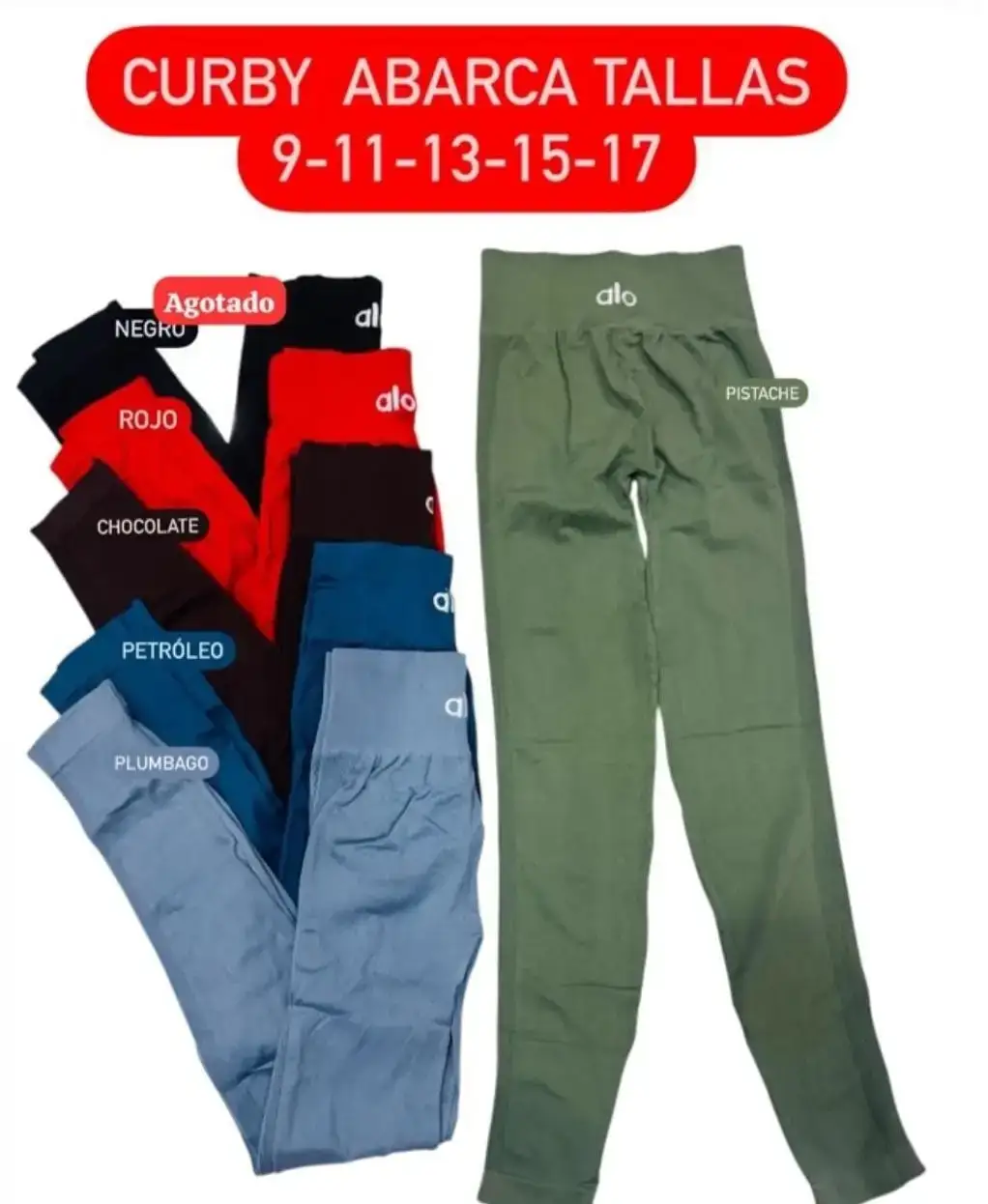 D2-leggins Rojo L/XL/Xl1