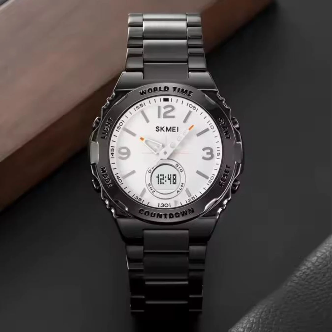 Reloj Skmei 2310 Unisex Doble Hora Digital y Análogo 4