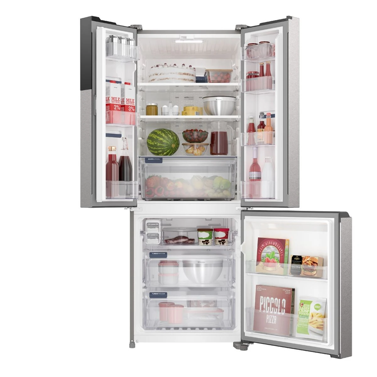 HELADERA ELECTROLUX IM7S NO FROST INVERTER 523L MULTIDOOR INOX ‼️SOLO POR PEDIDOS ‼️  2