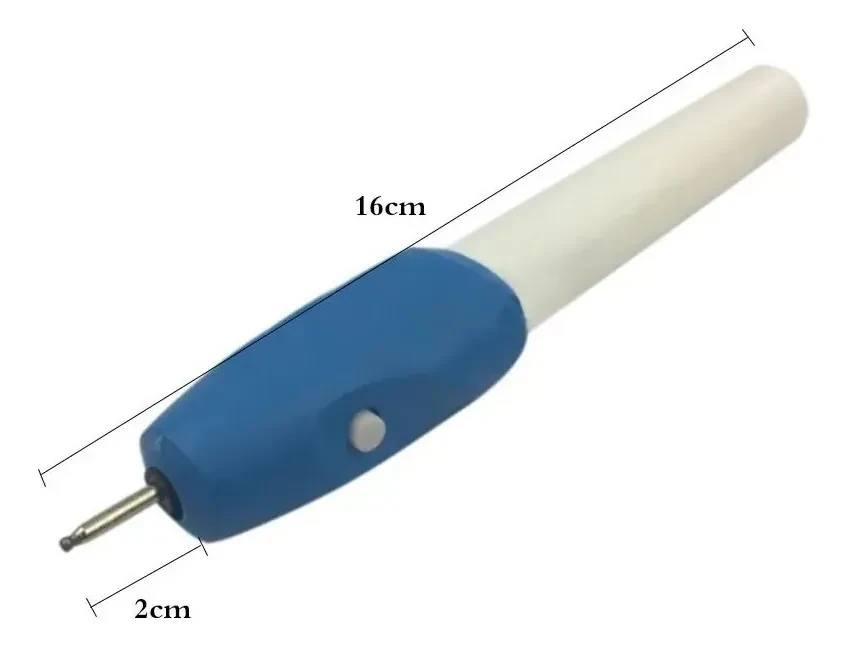 Lápiz Grabador Tallador Para Metal Plástico Vidrio Madera Cuero 4