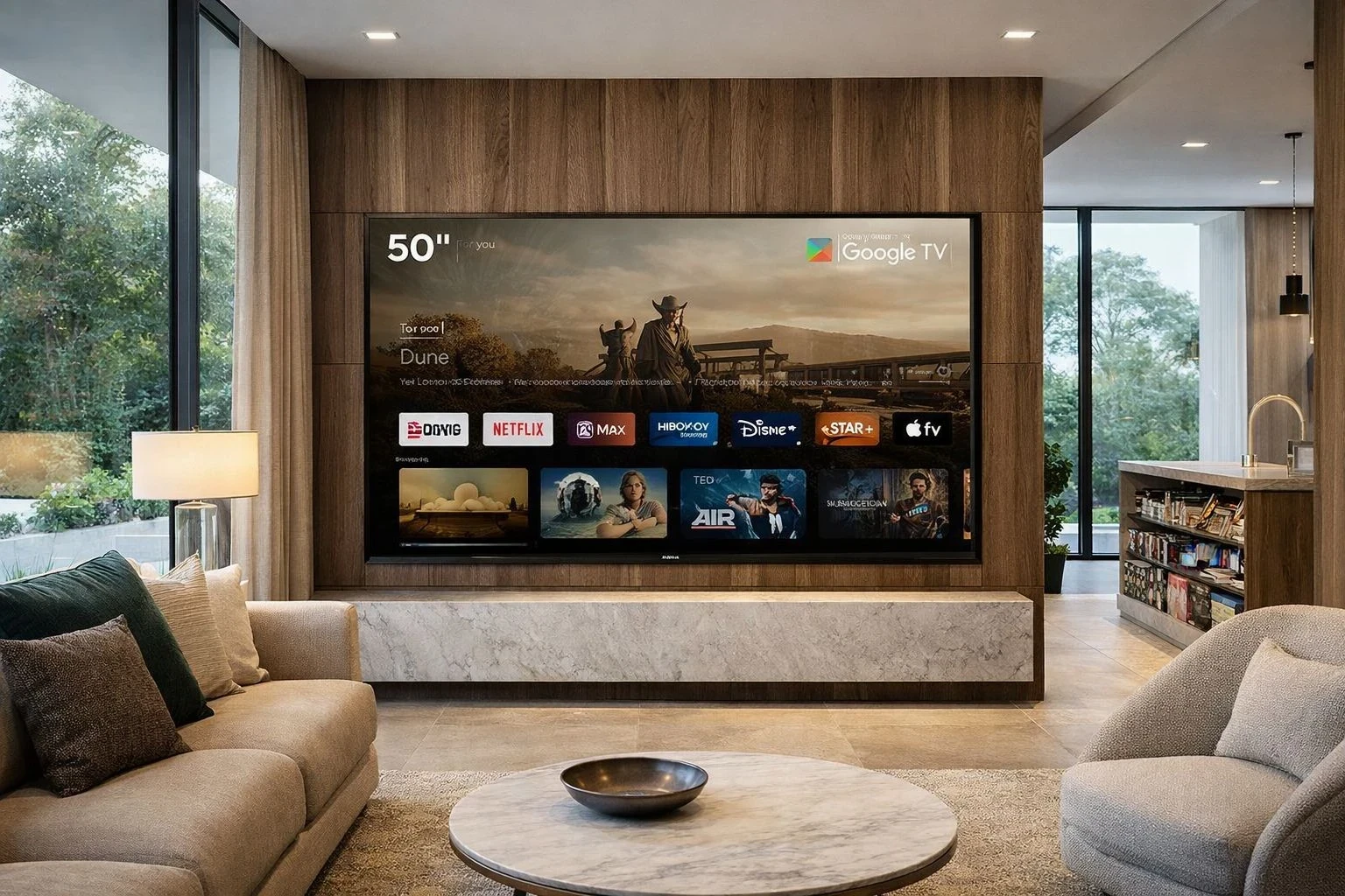 SMART TV NOBLEX 50" C/GOOGLE TV 4K 