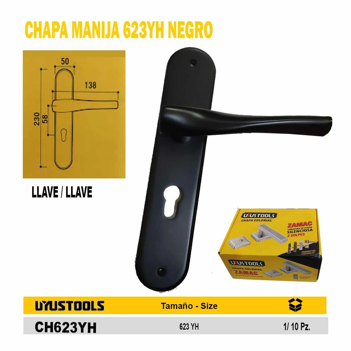 CHAPA MANIJA UYUST YH 623