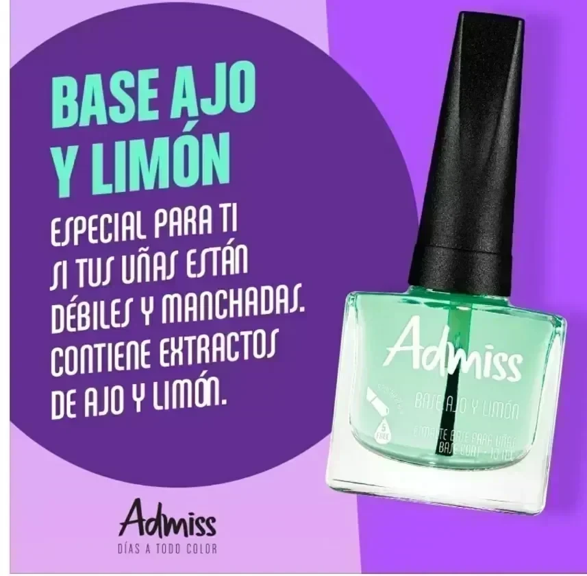 admiss base ajo & limon