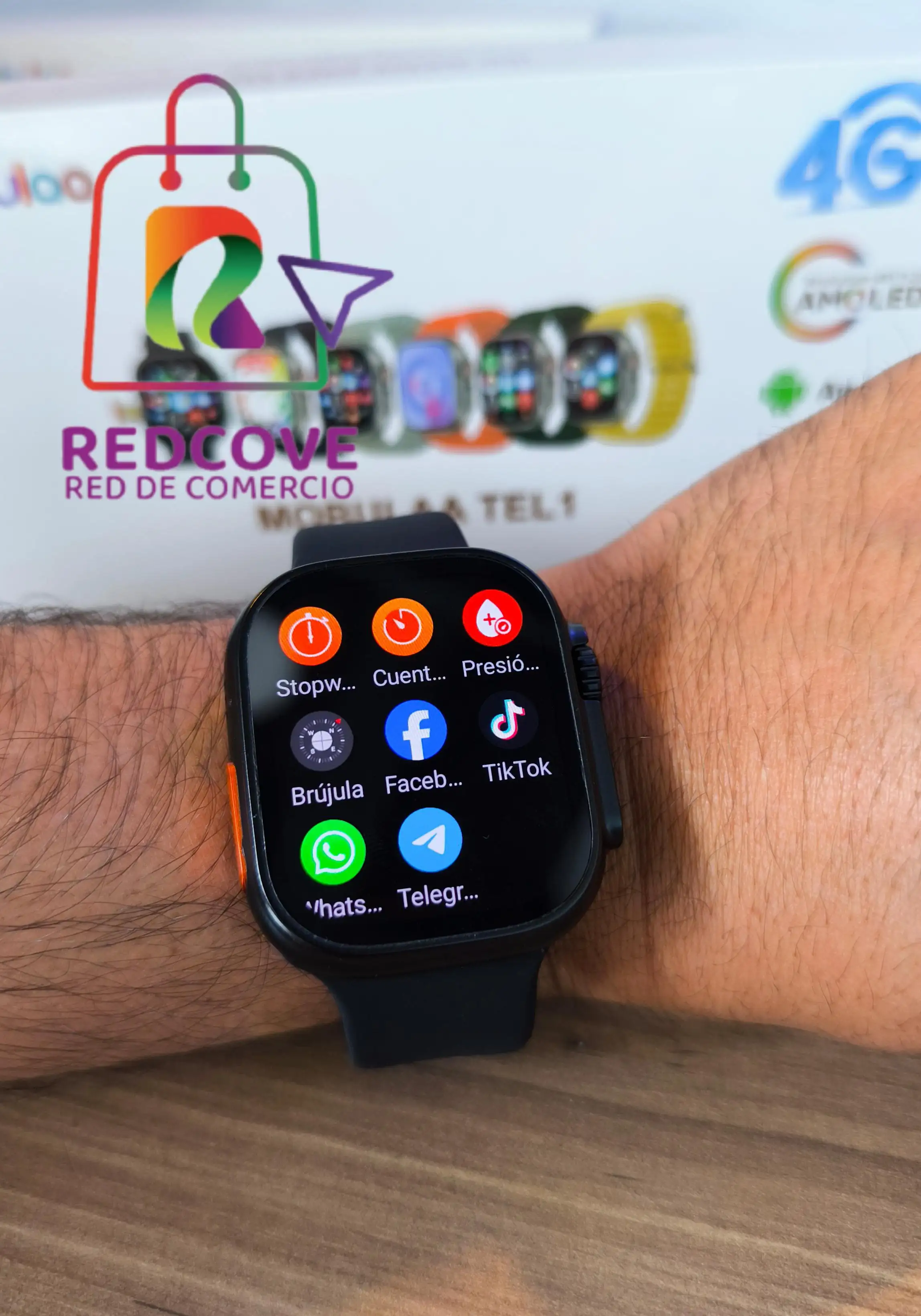 Smartwatch Mobulaa TEL1 con Sim Card original