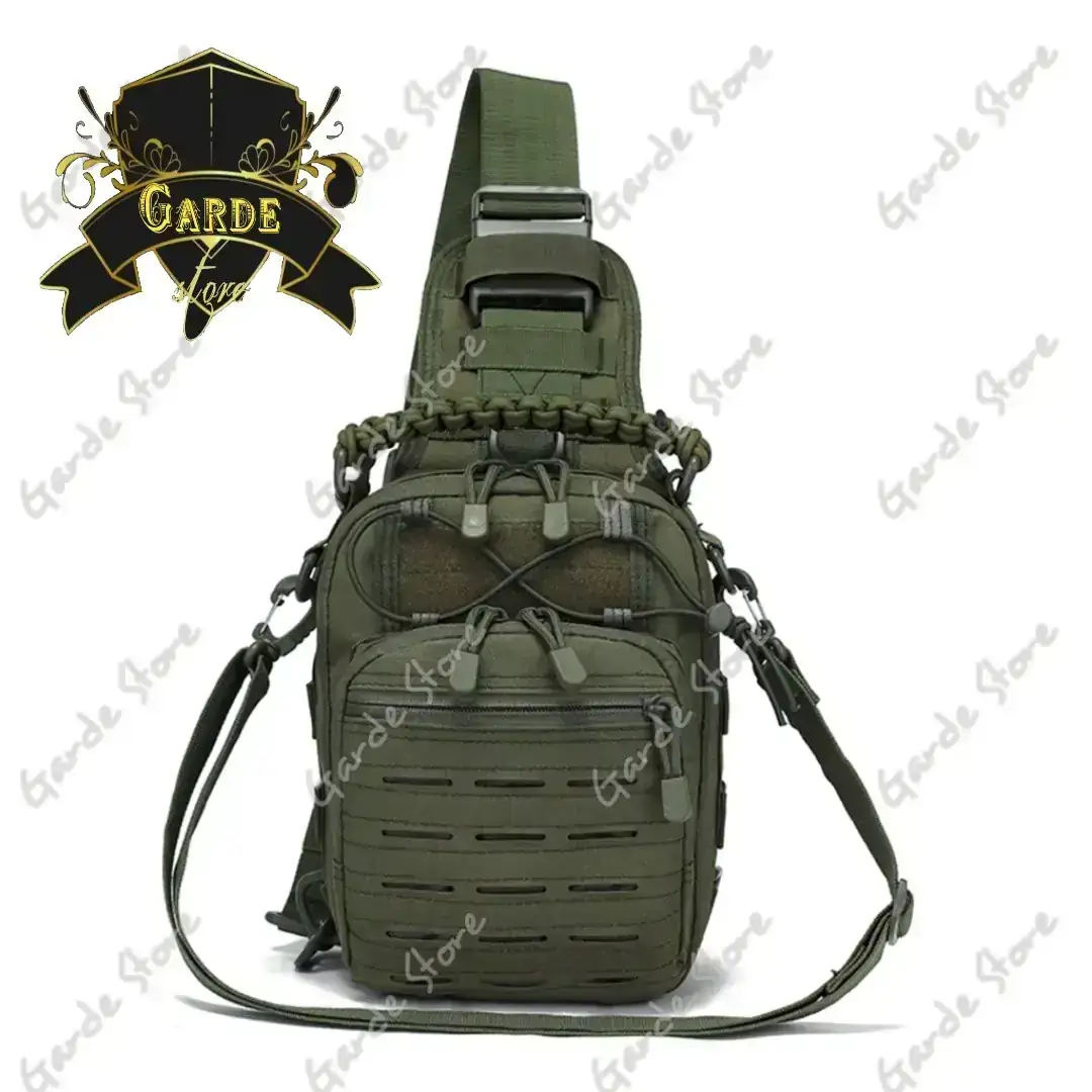 Pechera morral corte láser. 