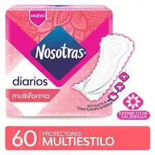 Protectores Diarios Ph Balanceado Nosotras Multiestilo X60 U 