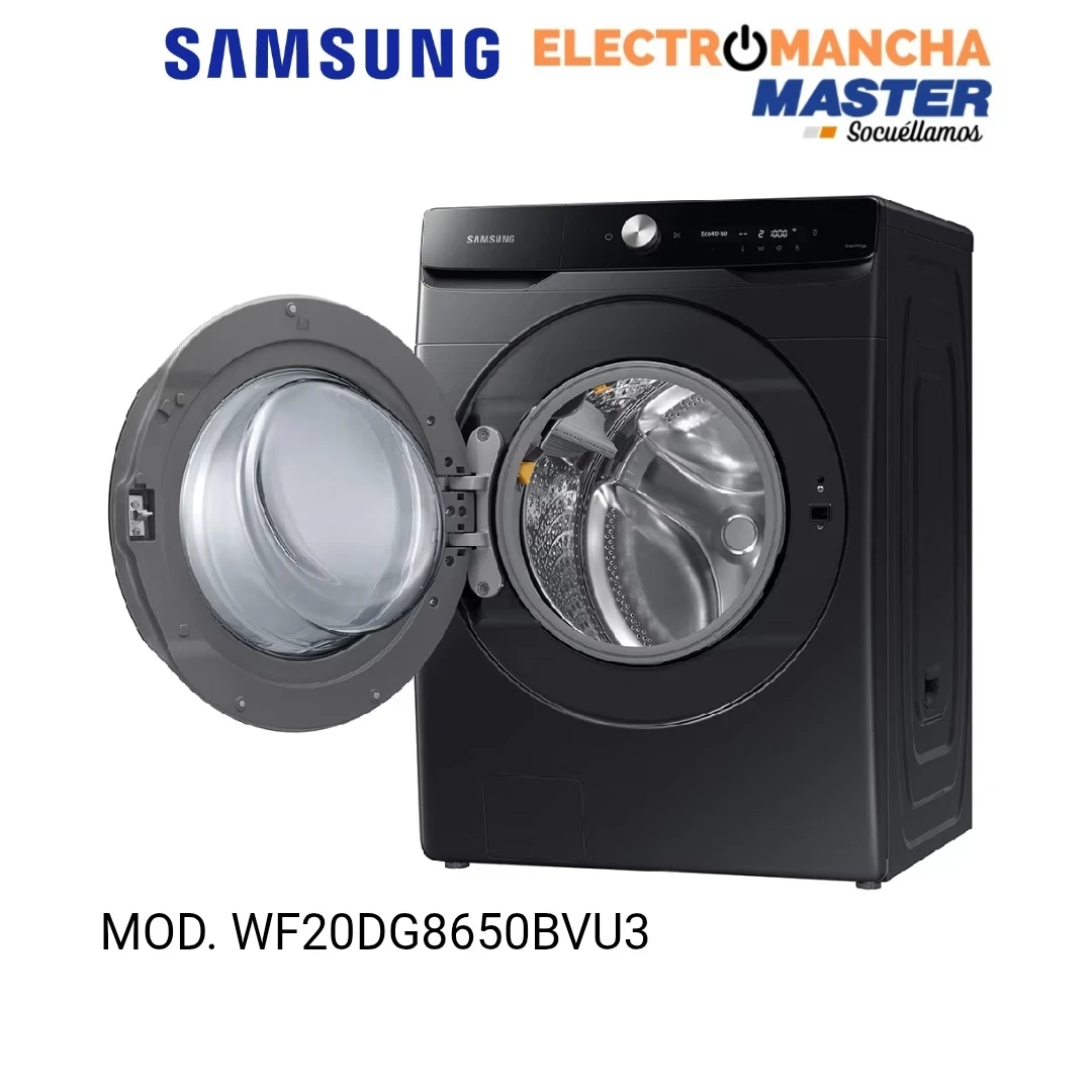 LAVADORA SAMSUNG WF20DG8650BVU3 20 KILOS 1000 RPM CLASE A 4