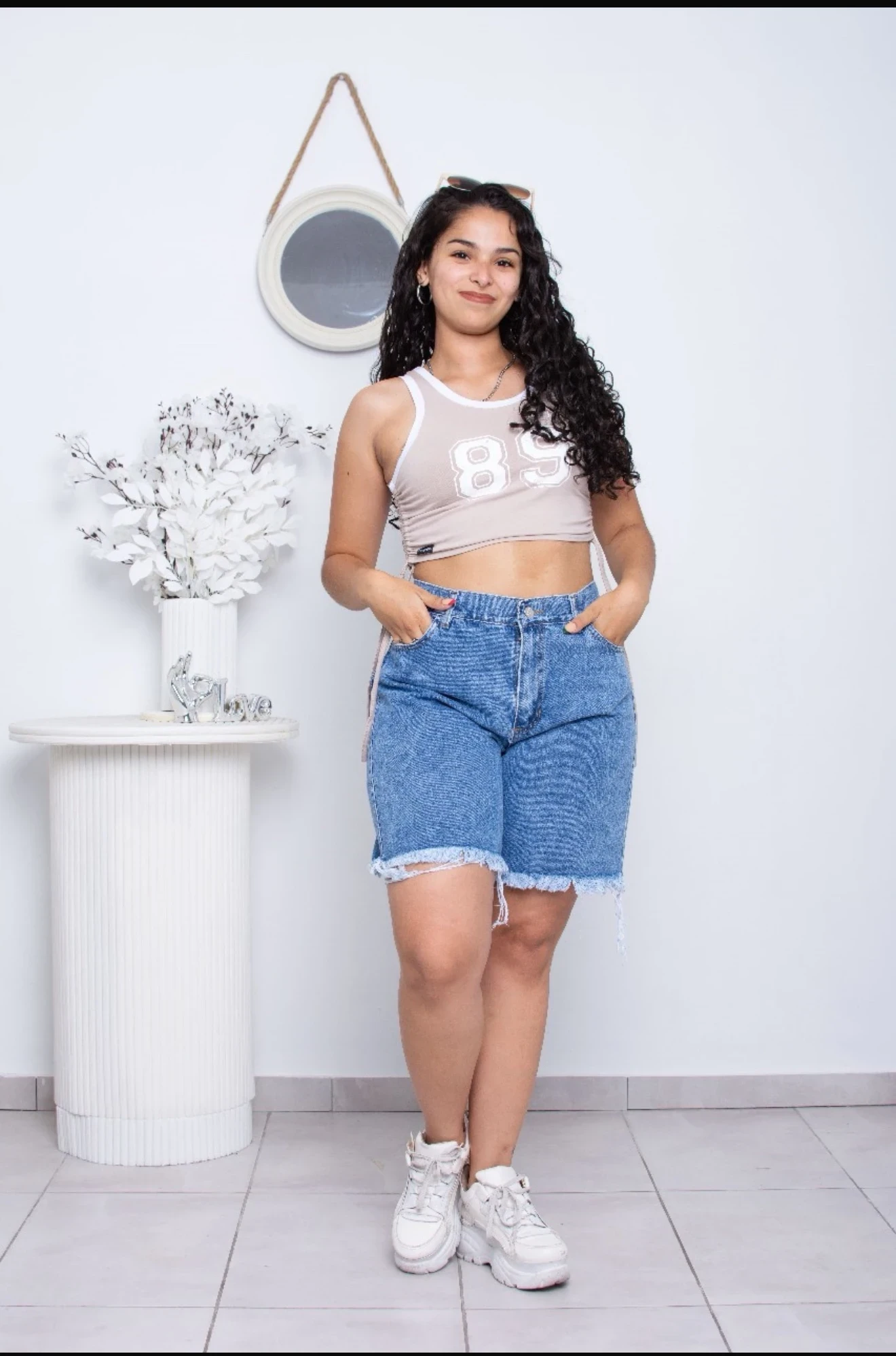 BERMUDAS JEANS RIGIDAS 