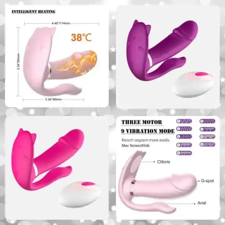 Vibrador /vagina & anal 