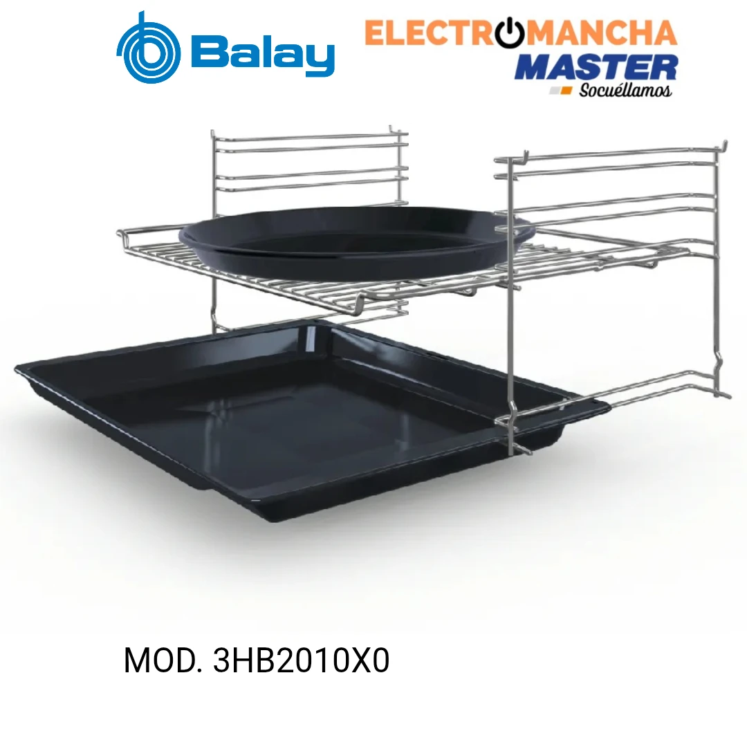 HORNO BALAY 3HB2010X0 MULTIFUNCION INOX. CLASE A 4