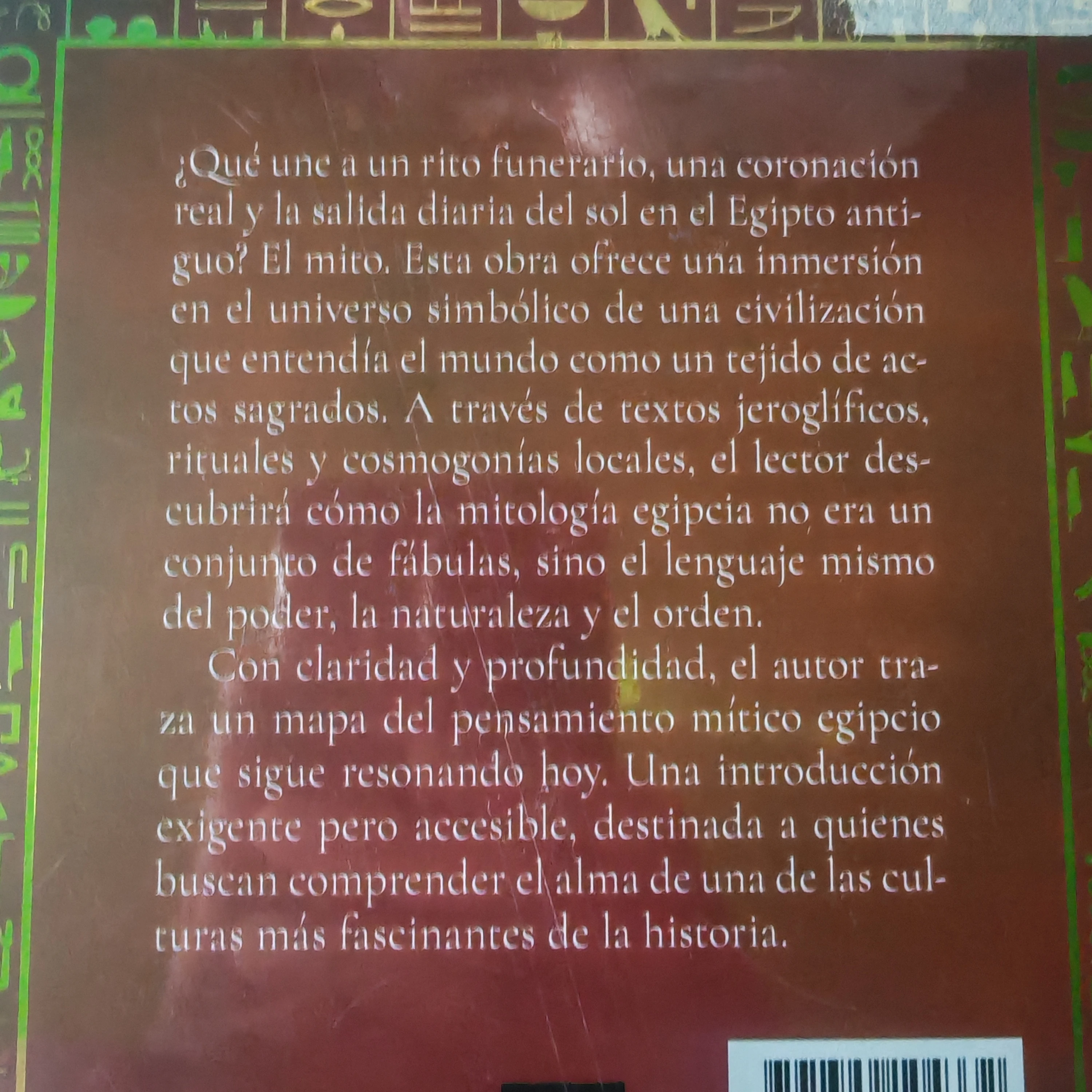 Mitología egipcia Alan Thomson, Nuevo 3