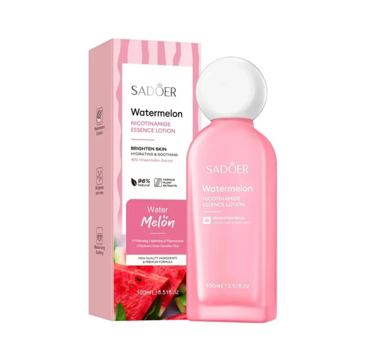 ✨ SADOER Watermelon Niacinamide Essence Lotion – 100 ml ✨ 2