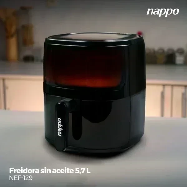 FREIDORA NAPPO SIN ACEITE VISION TASTY 5,7L  3