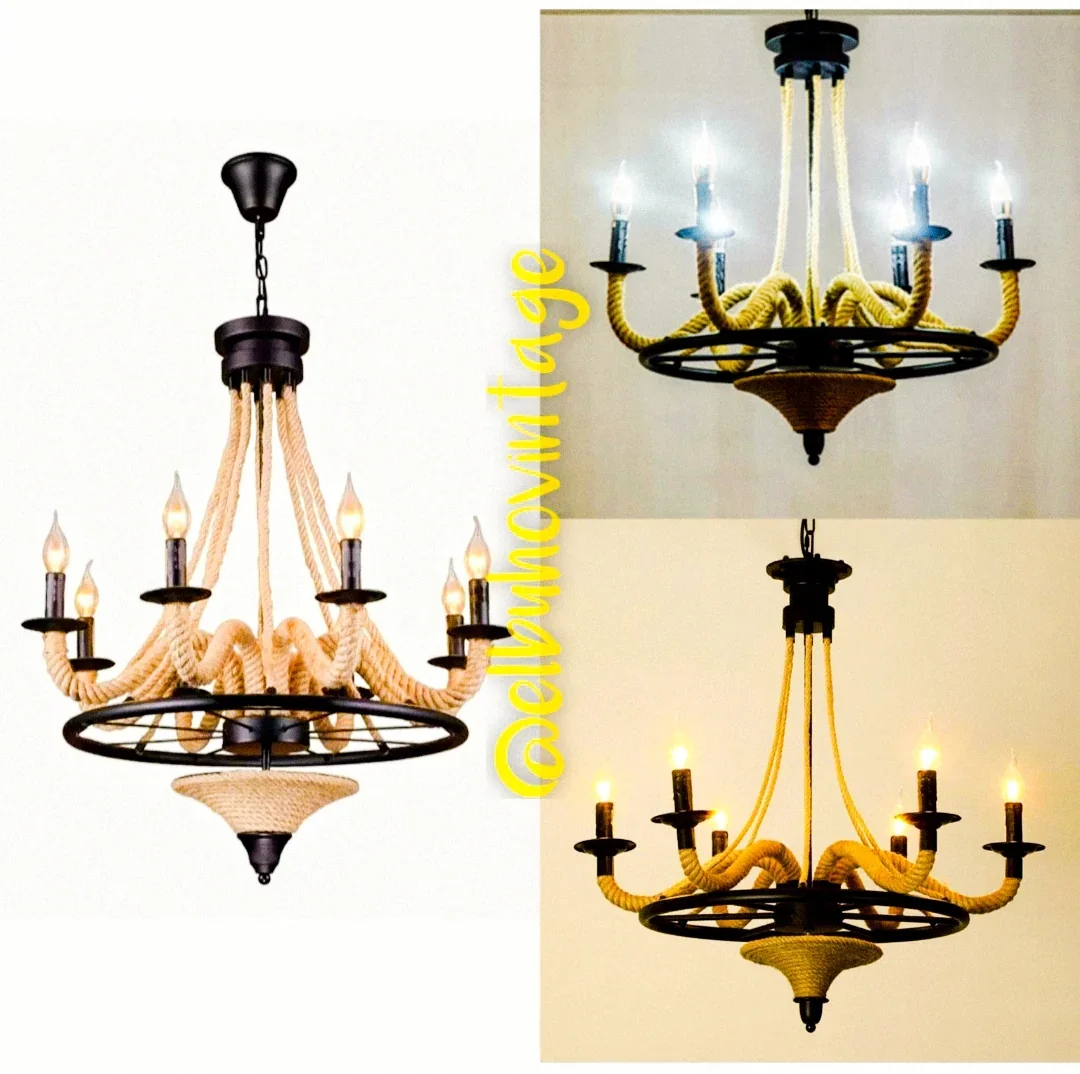 Lámpara Colgante estilo Candelabro  2