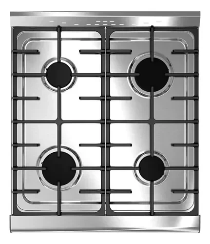 Cocina MORELLI Capri 55Cm. Inox. T/Vidrio 4