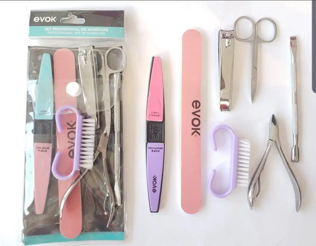 Set profesional de manicura EVOK